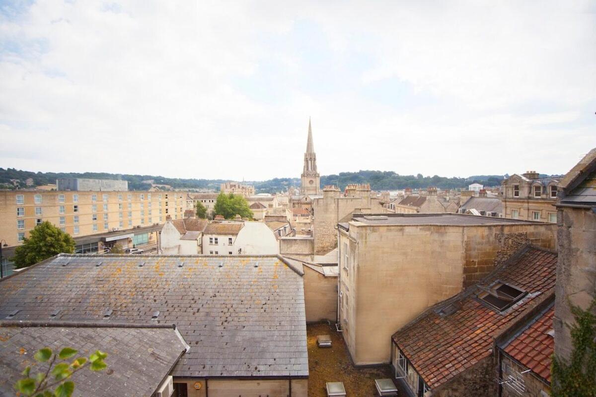 The Roof Terrace Maisonette - City Centre Bath Eksteriør bilde