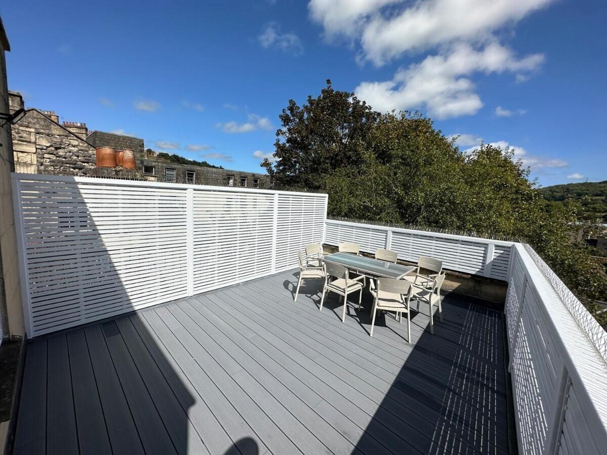 The Roof Terrace Maisonette - City Centre Bath Eksteriør bilde